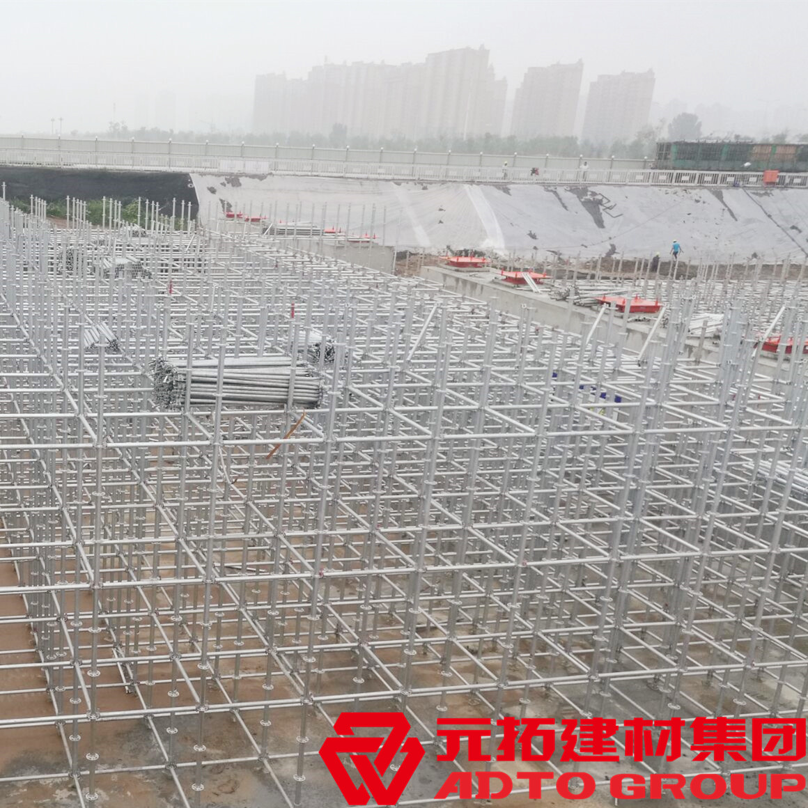 承插式盤扣腳手架數量按照什么算的？